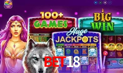 Interface moderna da plataforma bet18