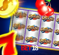 Variedade de jogos na bet18